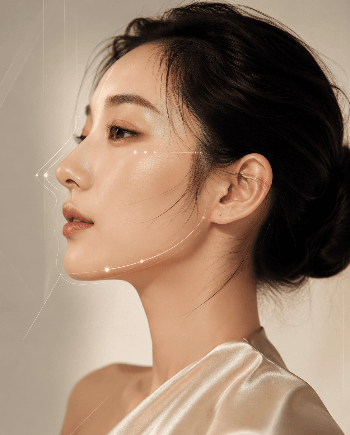 Facial contouring profile